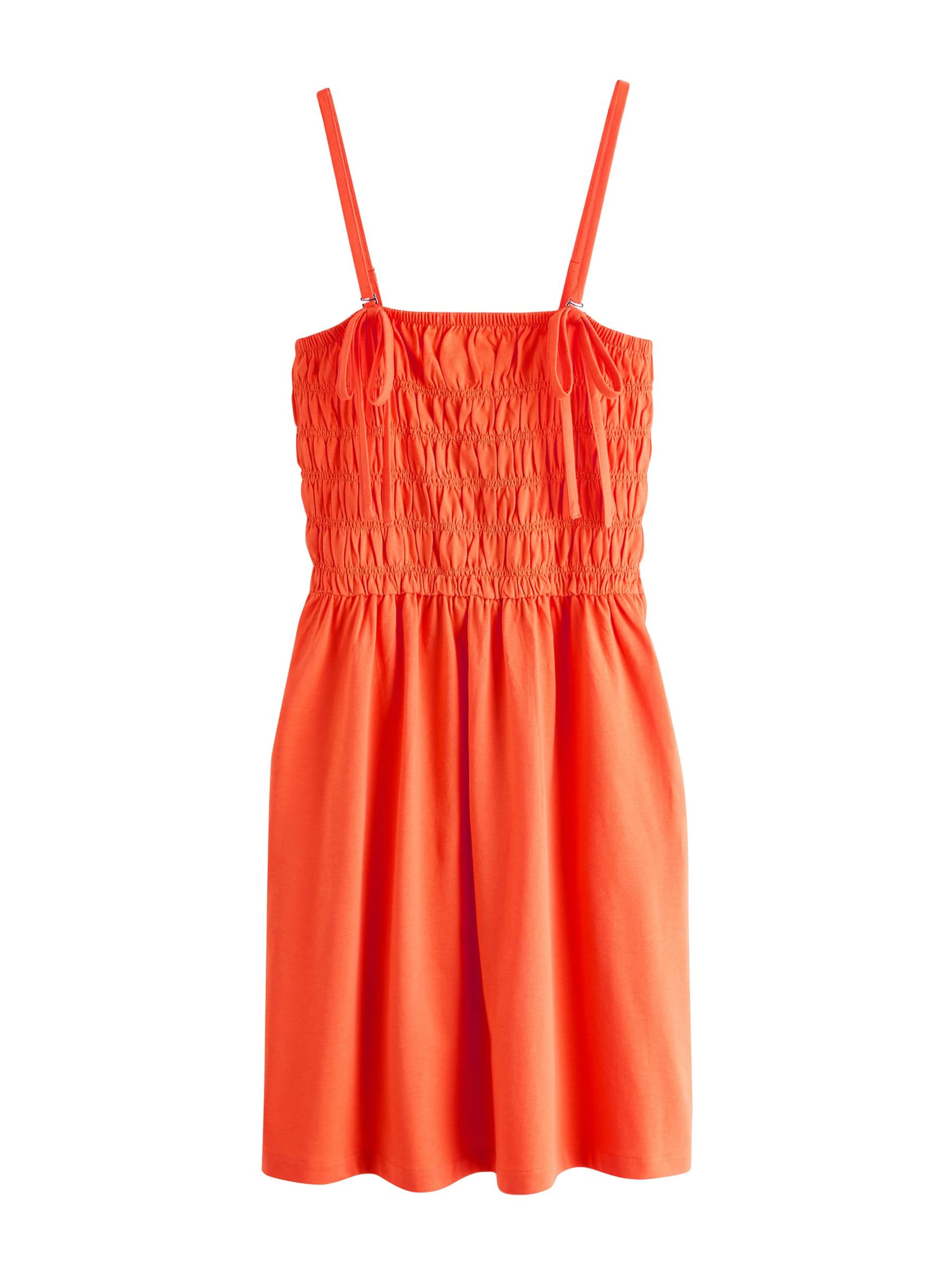 Next Šaty – oranžová: přední strana