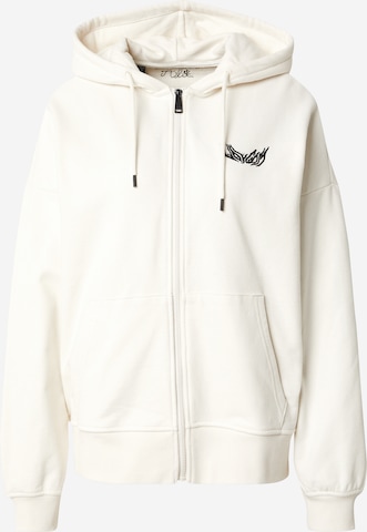 Veste de survêtement 'ALIX' Volcom en blanc : devant
