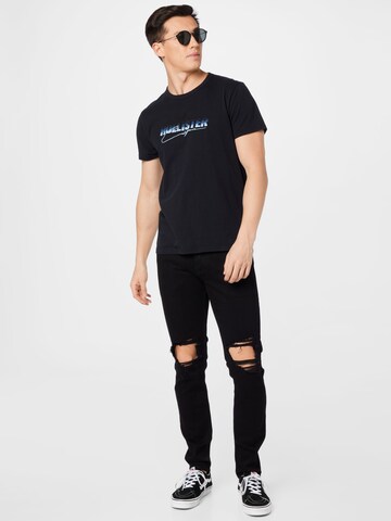 T-Shirt HOLLISTER en noir