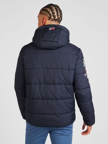 CAMP DAVID Winterjas in Blauw