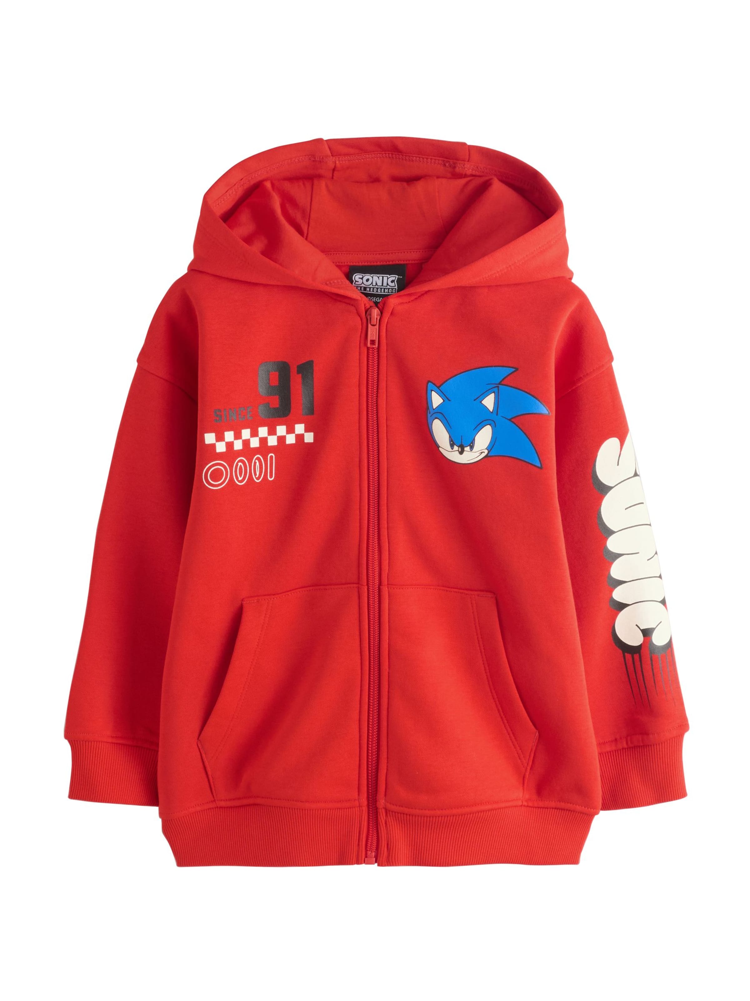 Next Tepláková bunda 'Sonic' - Červená: predná strana