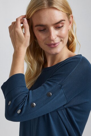 Fransa Pullover in Blau