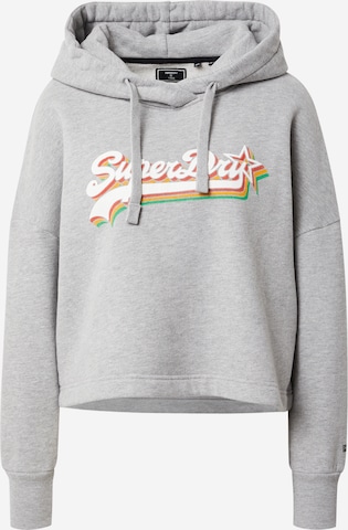 Superdry Sweatshirt in Grey: front