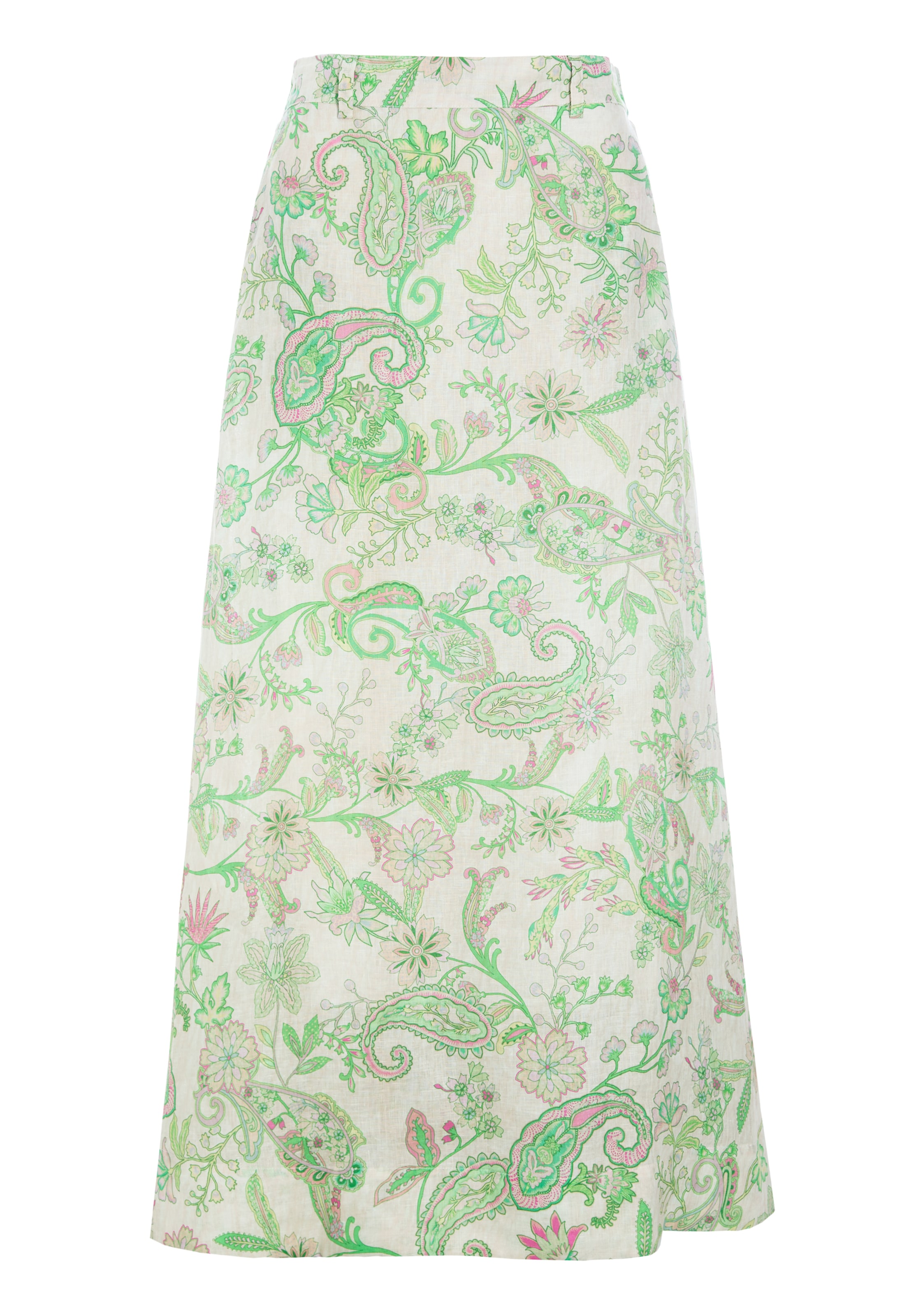 Gonna di Dea Kudibal in verde: frontale