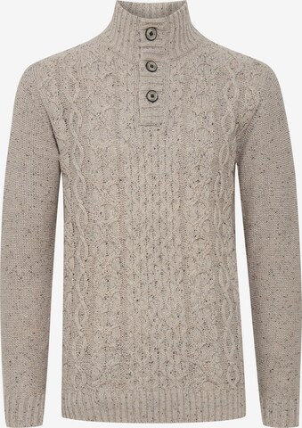 INDICODE JEANS Sweater 'Benat' in Grey: front
