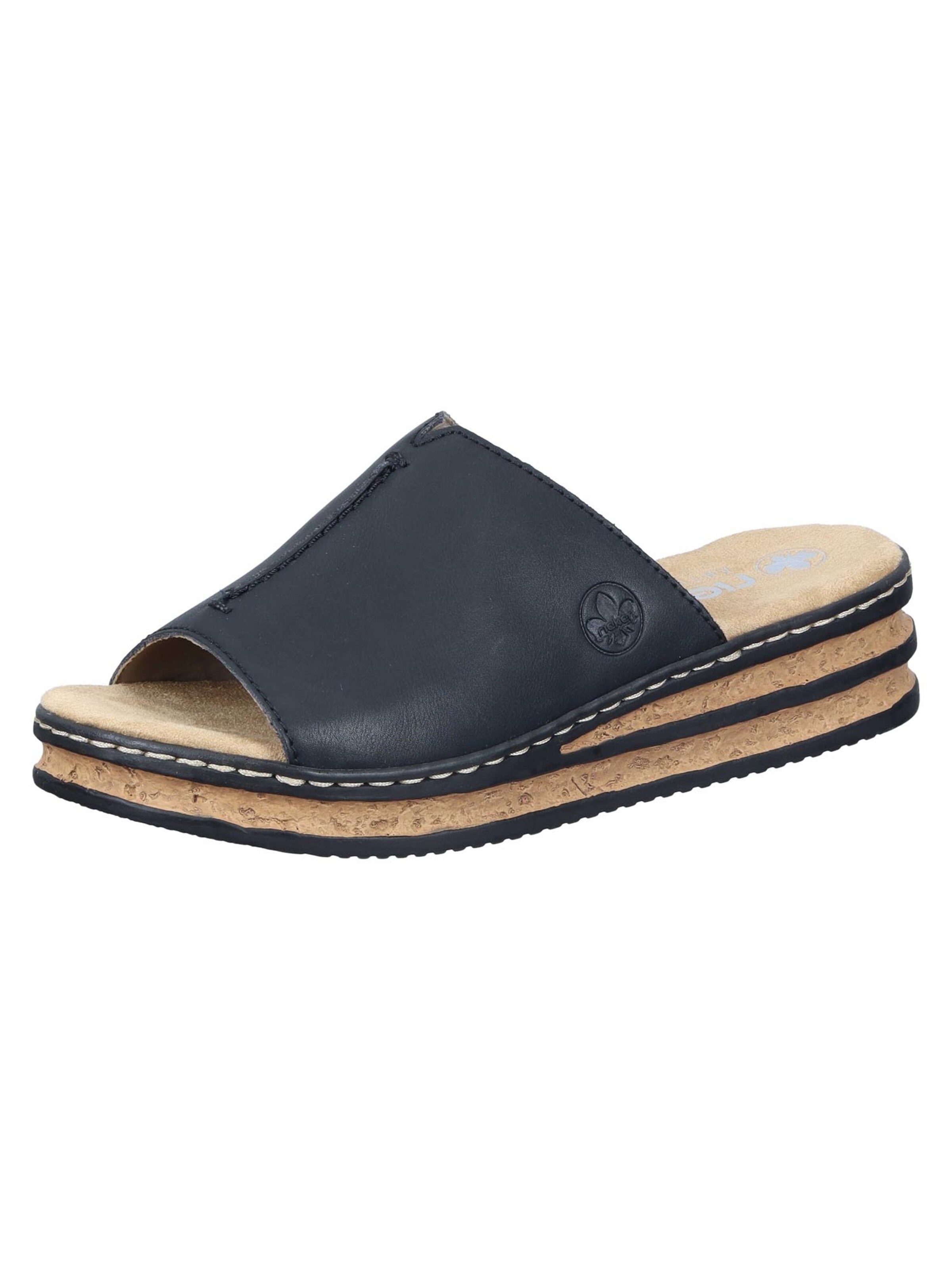 Rieker Mules 'Basic' in Black