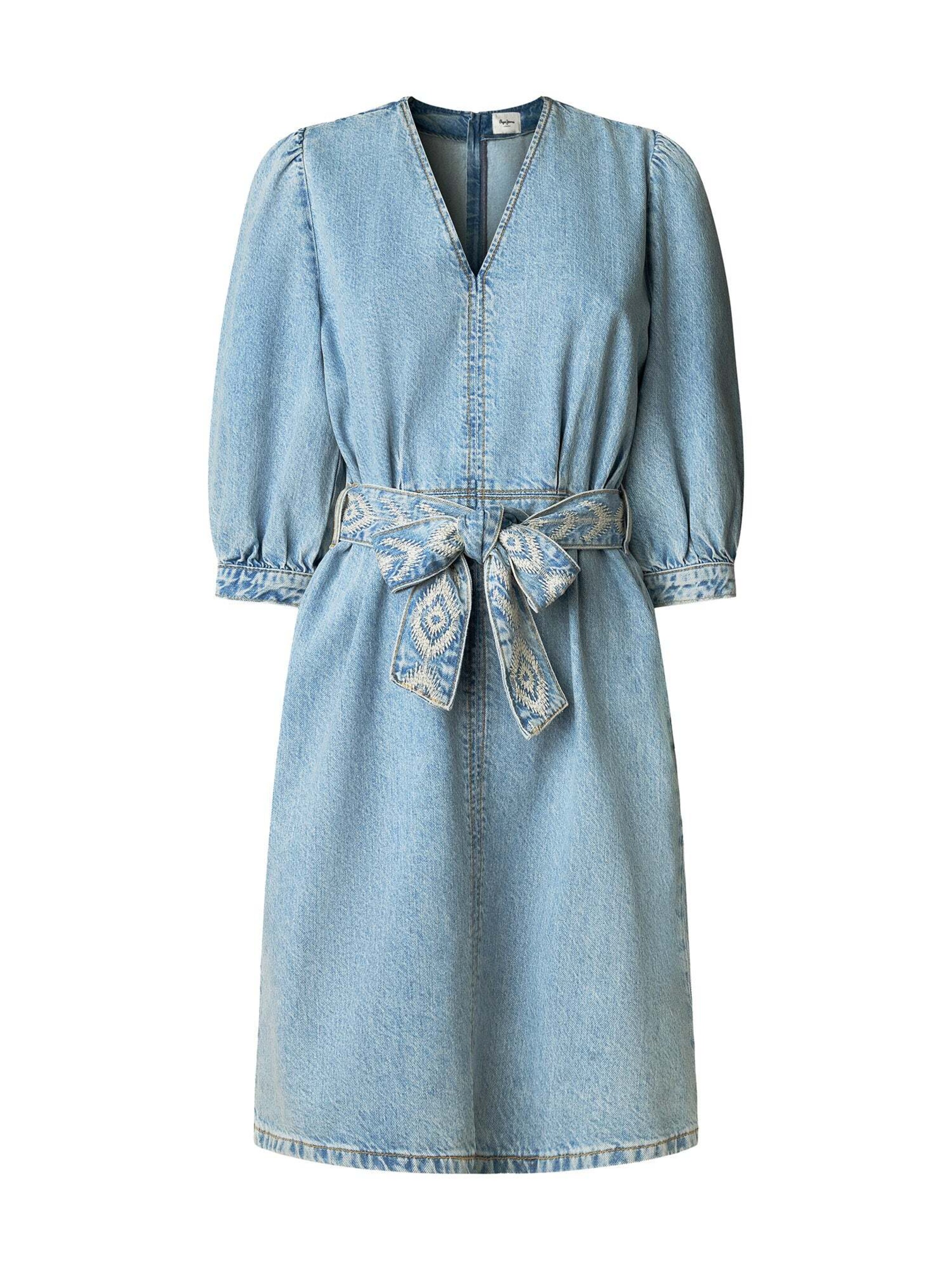 Robe 'Rowan' Pepe Jeans en bleu : devant