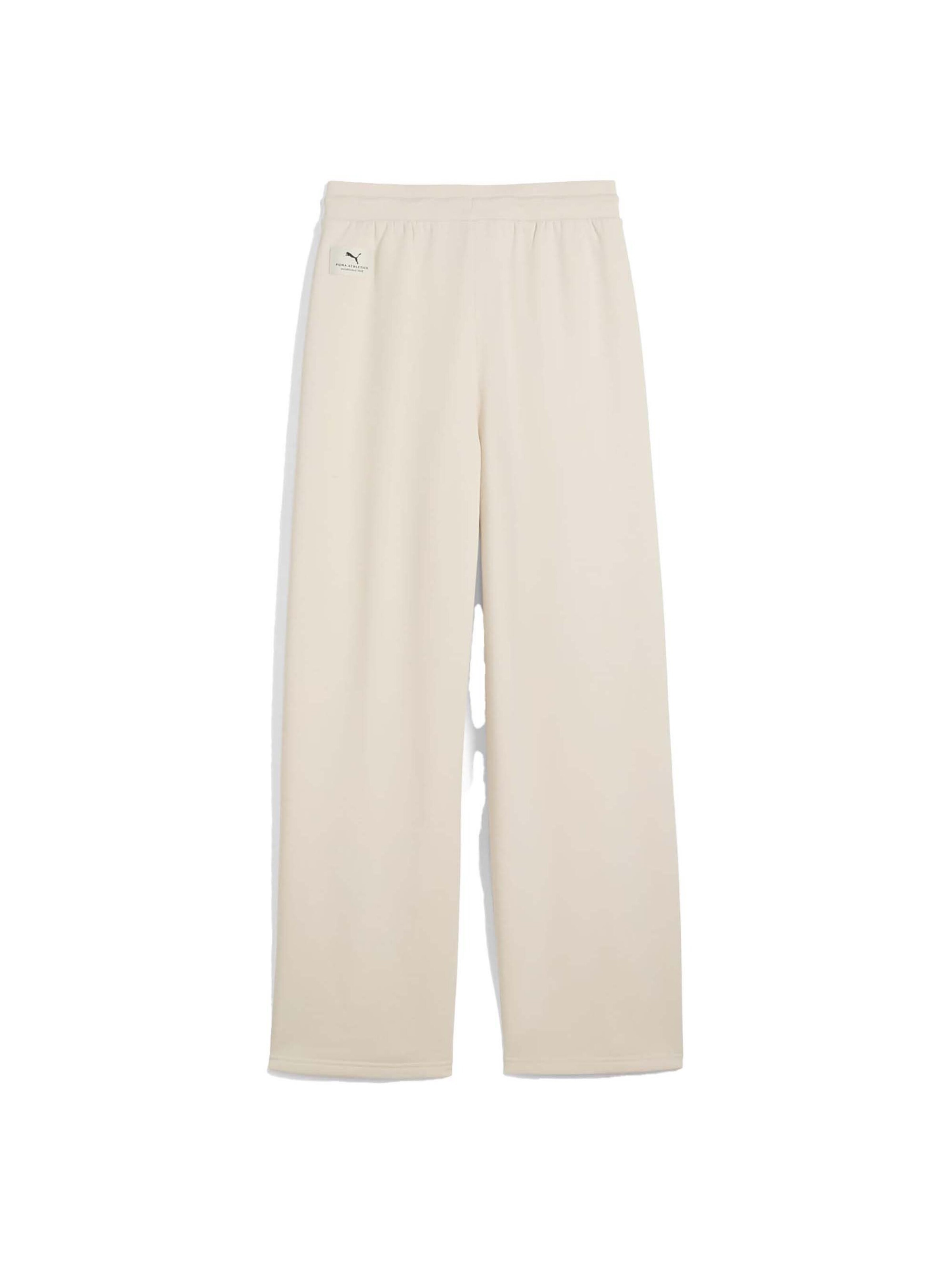 Regular Pantalon de sport PUMA en blanc
