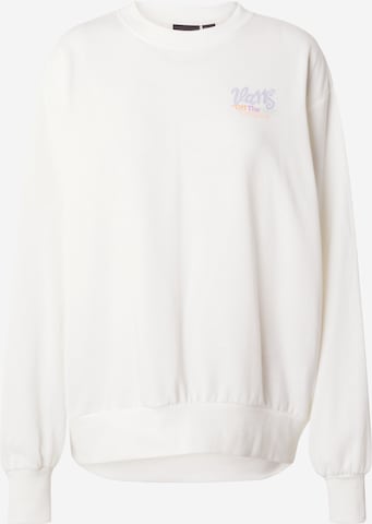 Sweat-shirt 'GOOD COMPANY' VANS en blanc : devant