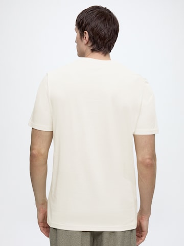 HUGO T-shirt 'Nemodo' i vit