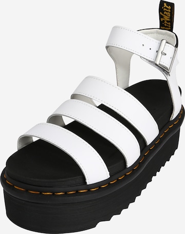 Dr. Martens Remienkové sandále 'Blaire' - biela: predná strana