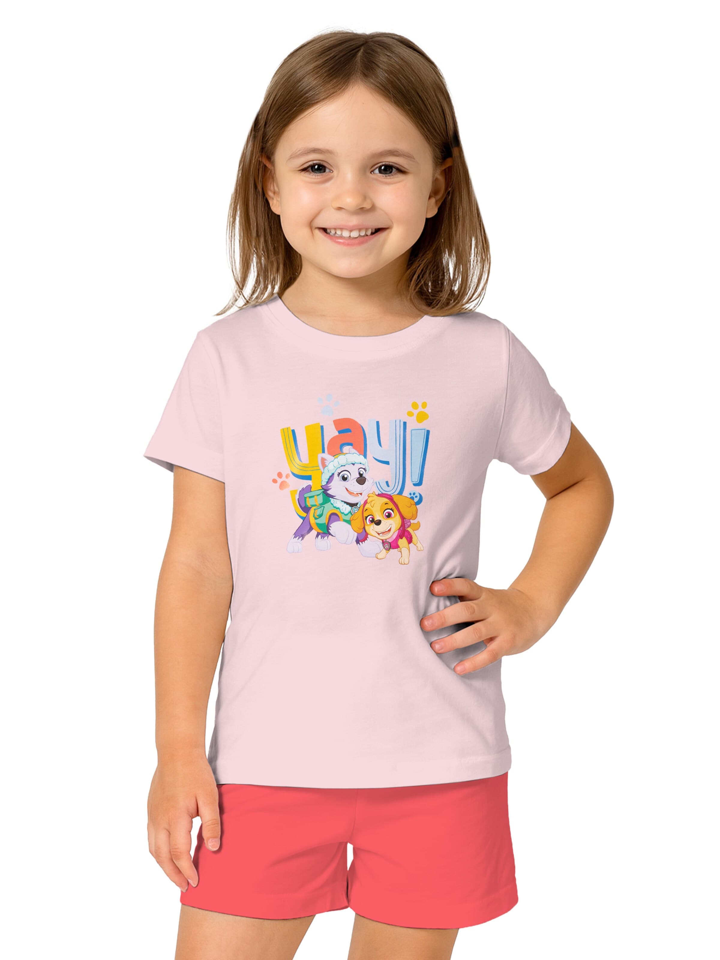 Paw Patrol Pajamas 'Skye & Everest' in Mixed colours: front