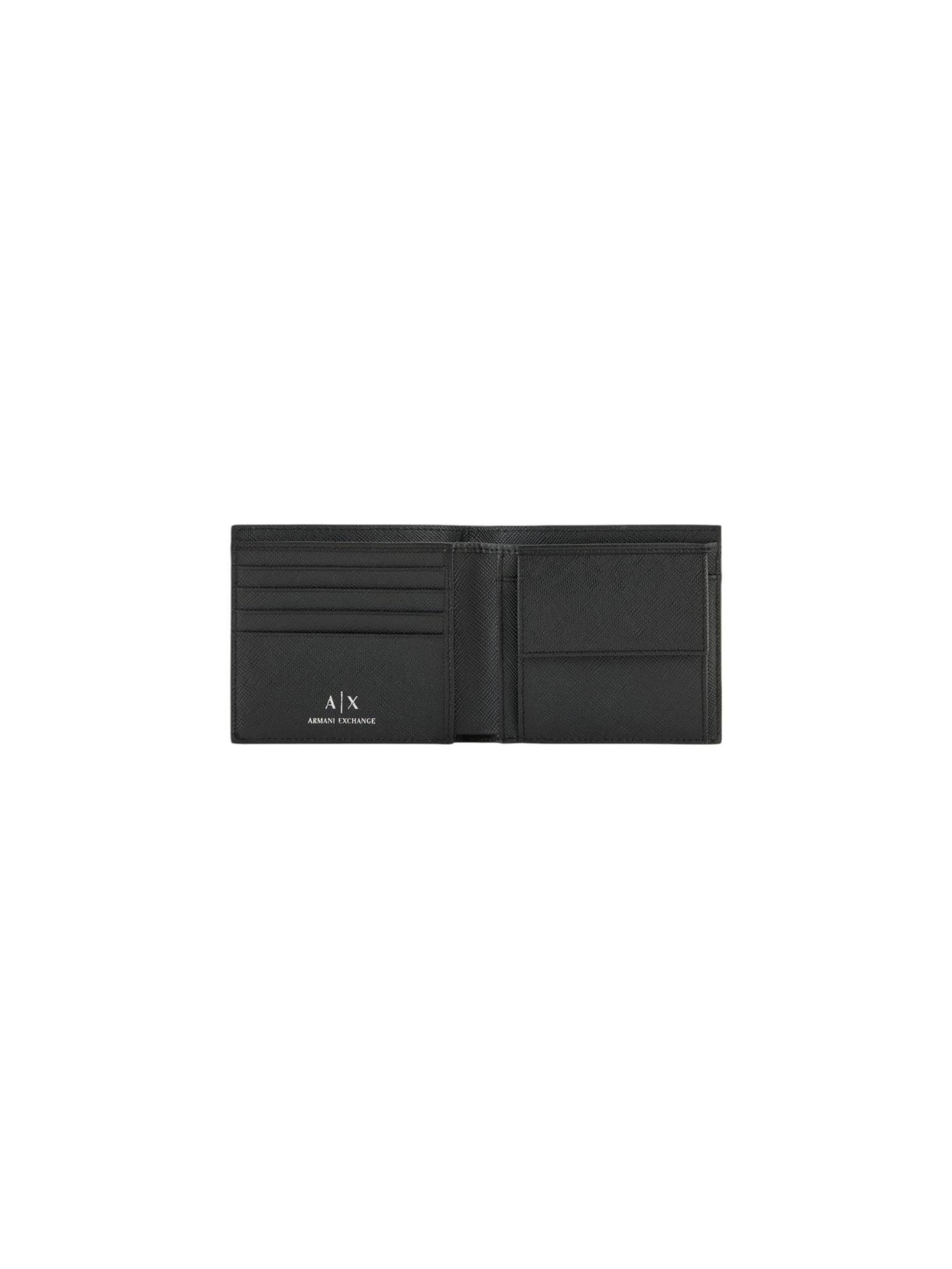 Portamonete 'XM000167 AF12702' di ARMANI EXCHANGE in nero