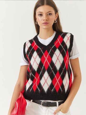 Pullover di Bianco Lucci in colori misti: frontale