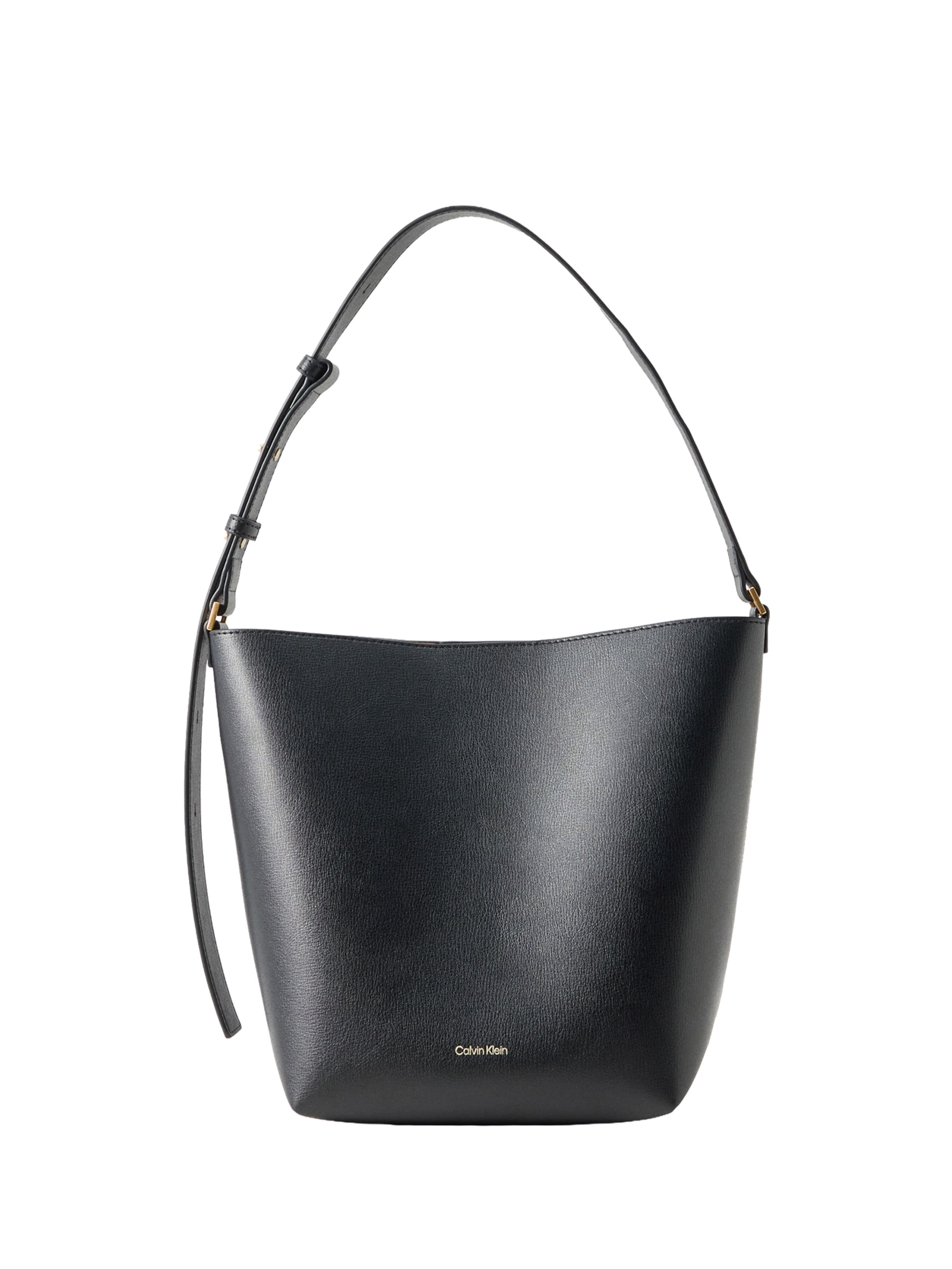 Borsa a sacco di Calvin Klein in nero: frontale