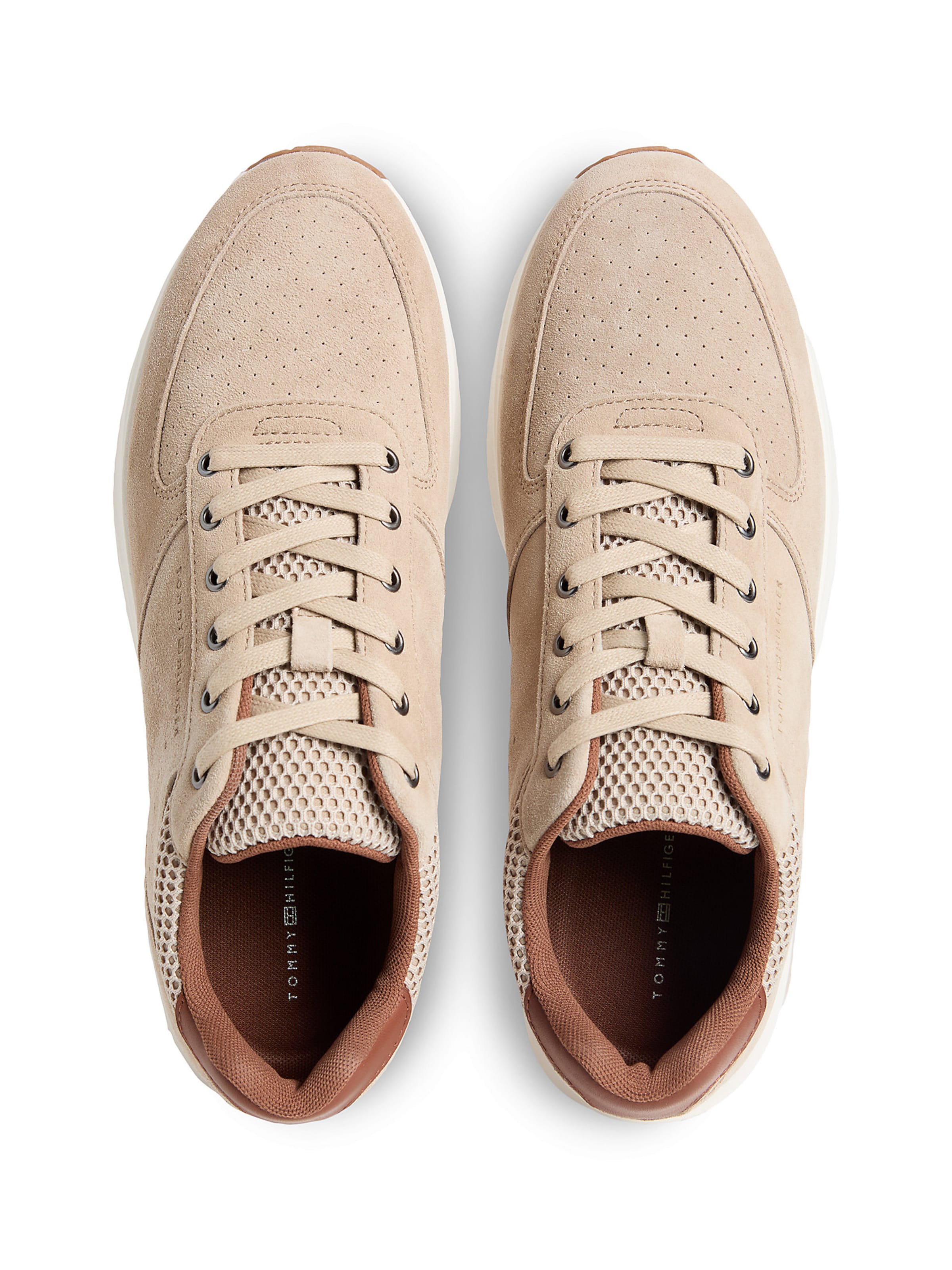 TOMMY HILFIGER Platform trainers 'Newport' in Beige