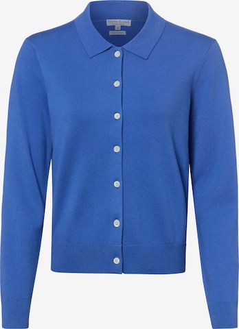 Cardigan Marie Lund en bleu : devant