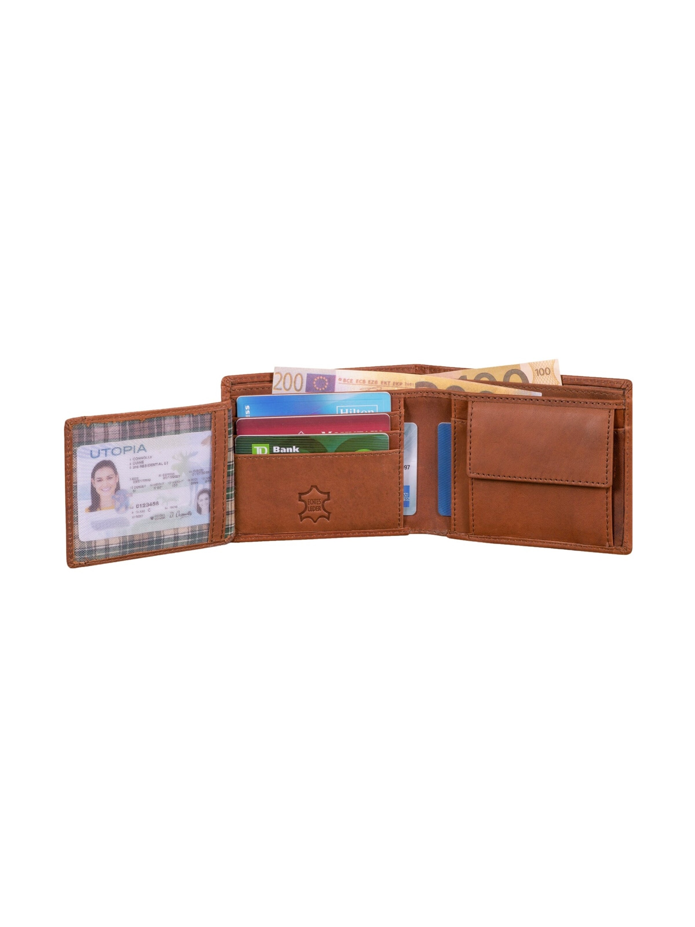 Benthill Wallet in Brown