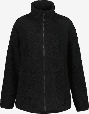 ICEPEAK Fleecejacke in Schwarz: Vorderseite