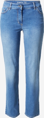 Coupe slim Jean GERRY WEBER en bleu : devant