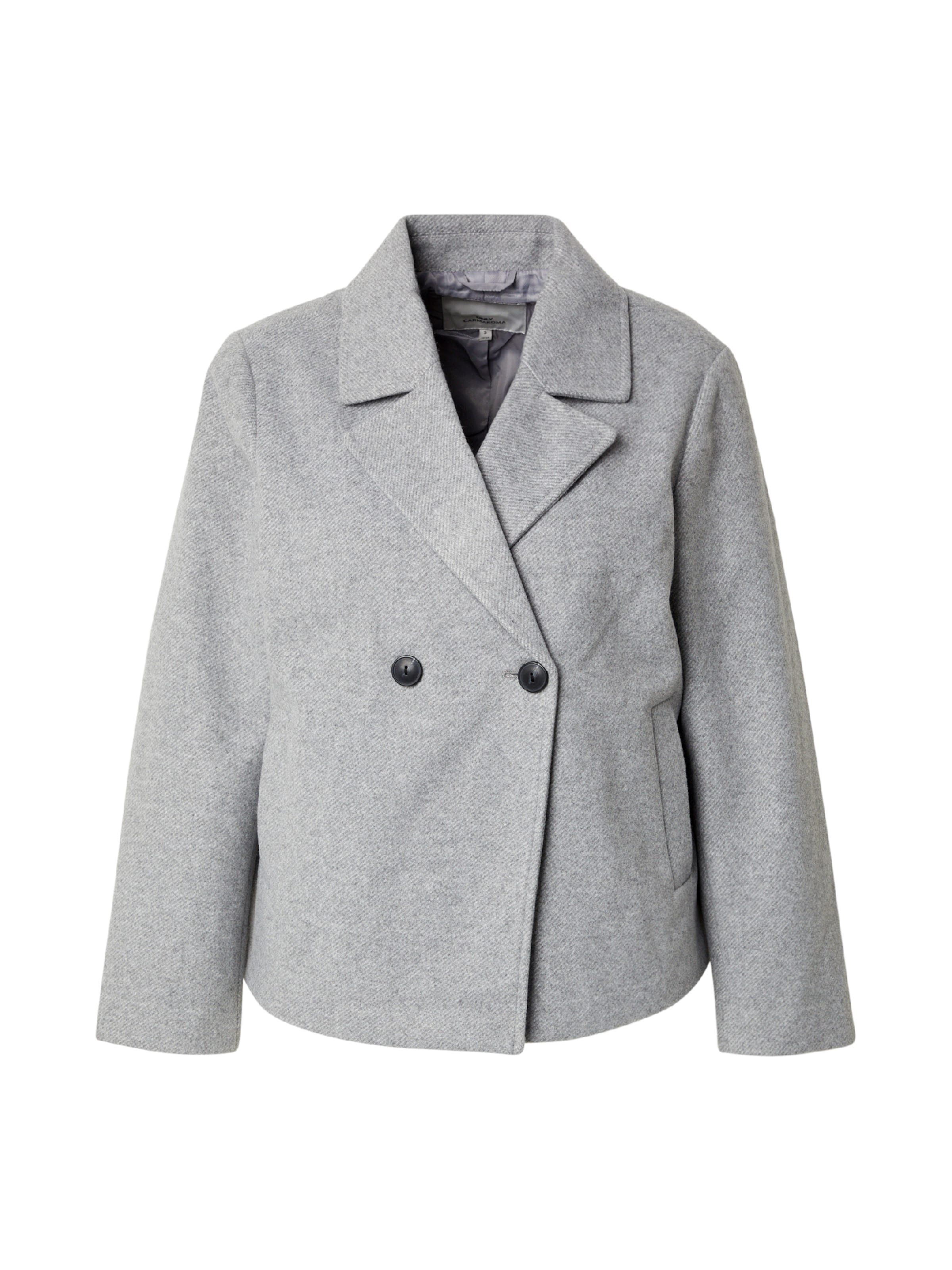 pelēks ONLY Carmakoma Starpsezonu jaka 'CARLOUISIANA': no priekšpuses