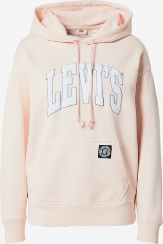 Bluză de molton 'Graphic Standard Hoodie' de la LEVI'S ® pe roz: față