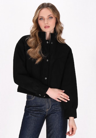 Veste mi-saison DreiMaster Vintage en noir : devant