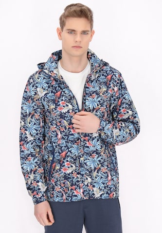 Giacca di mezza stagione di Mo ATHLSR in blu: frontale