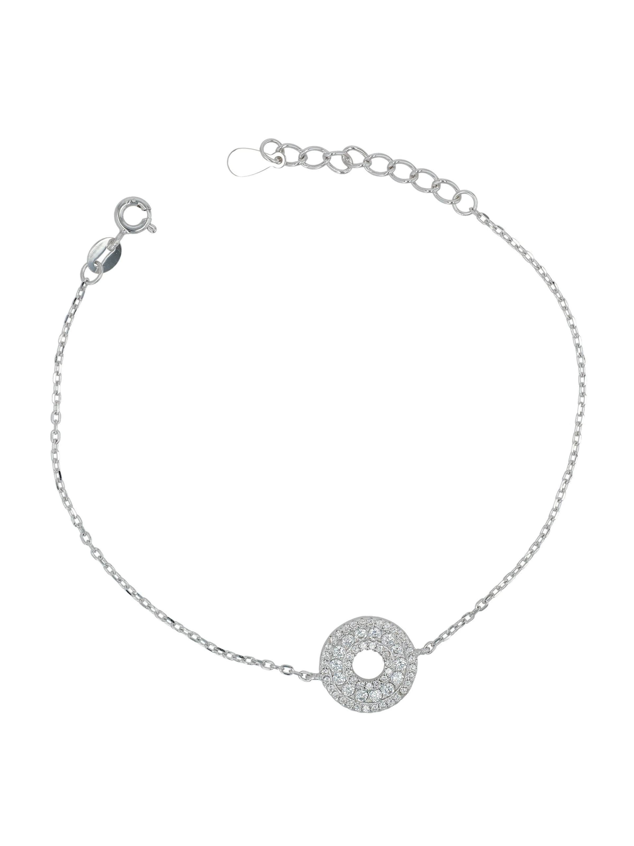 Akzent Bracelet 'Kyra' in Silver: front