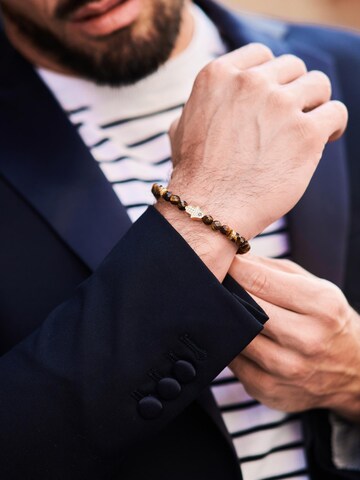 GT Collection Armband 'Hamsa Hand' in Bruin