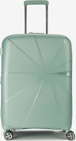 American Tourister Trolley 'Starvibe' in Grün: Vorderseite