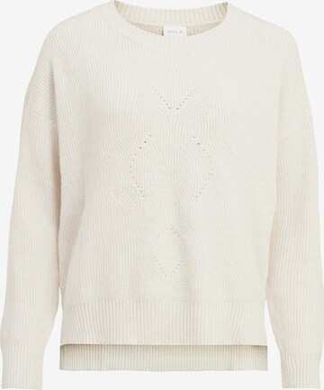 VILA Sweater 'Ril' in White: front