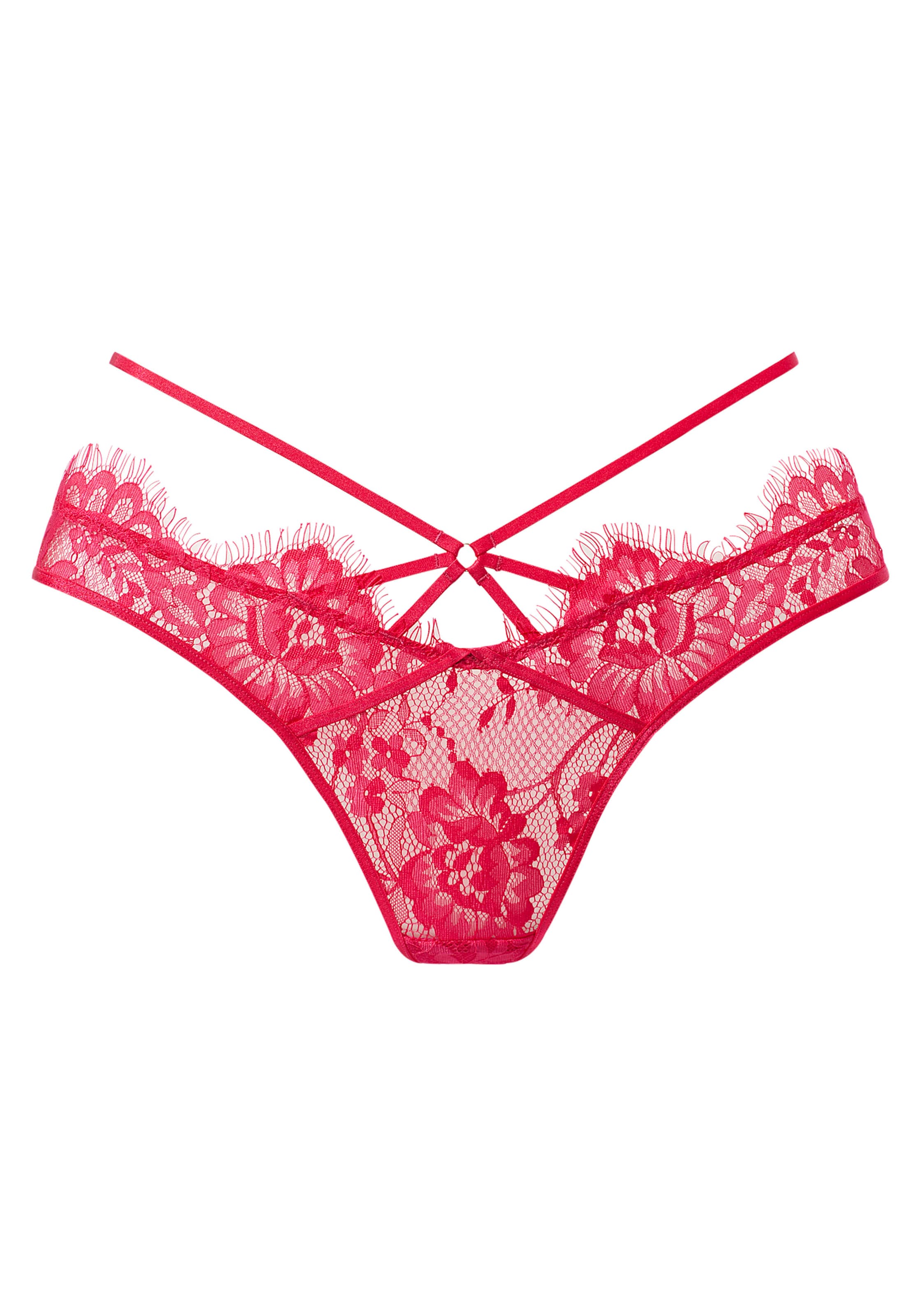LASCANA String in Red: front