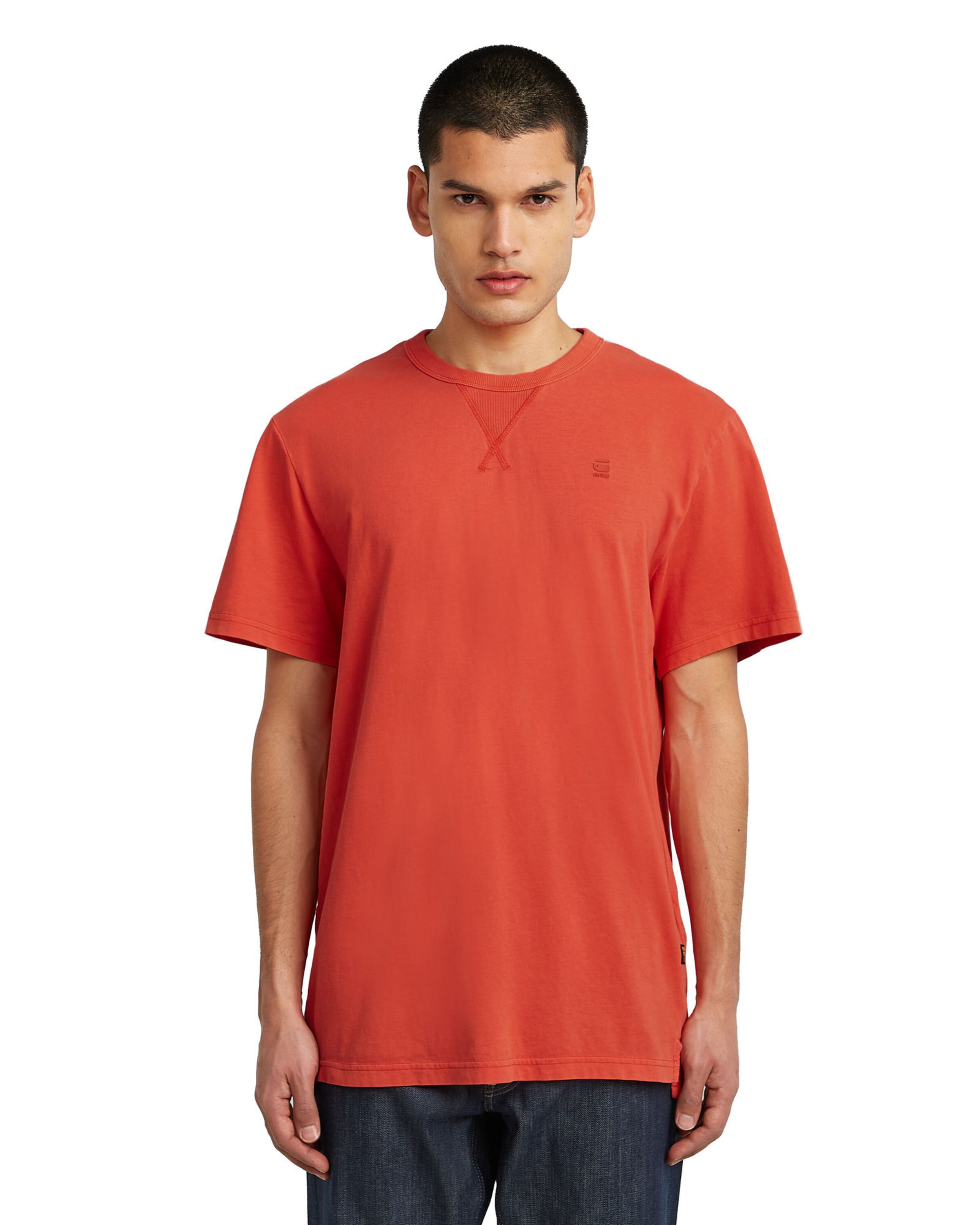 G-STAR Shirt 'Nifous' in Orange: front