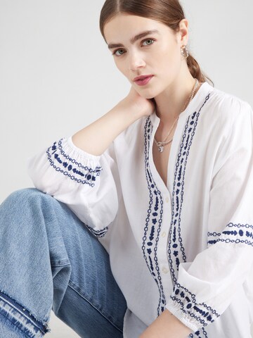 Emily Van Den Bergh Блузка в Белый