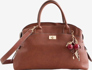 Next Torba shopper w kolorze brązowy: przód