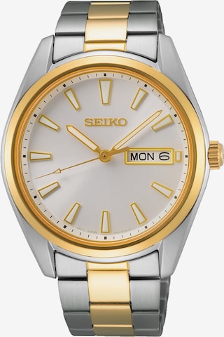 SEIKO Analog Watch in Gold: front