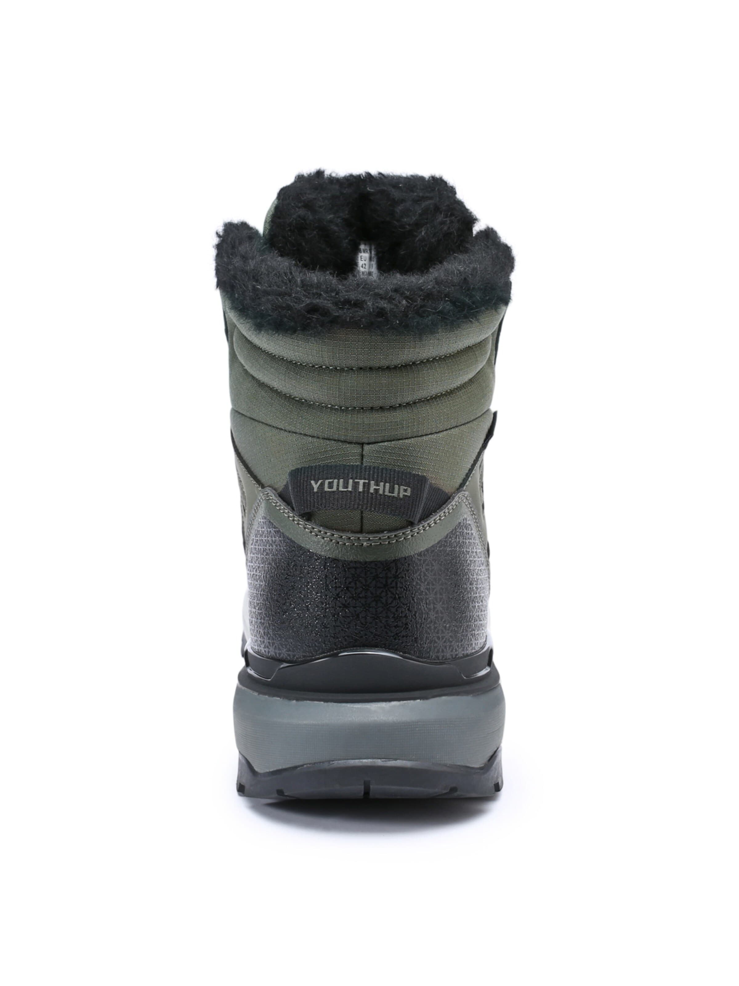 YOUTHUP Snow Boots 'Trittfest' in Green