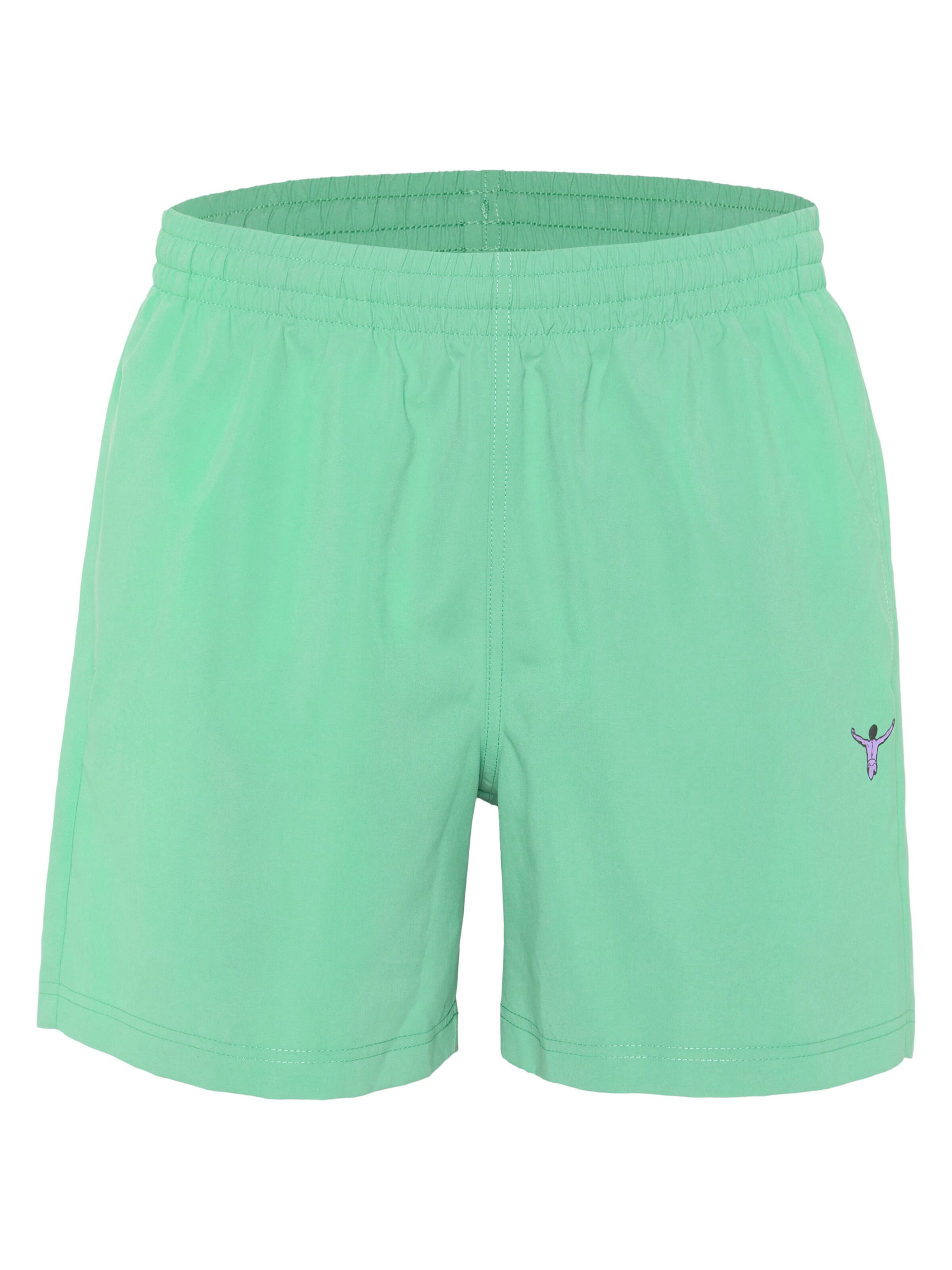 CHIEMSEE Athletic Swim Trunks in Green, Item view