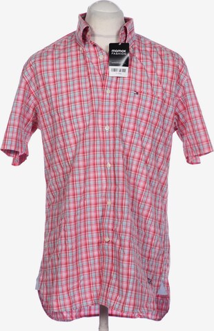 TOMMY HILFIGER Button Up Shirt in L in Pink: front