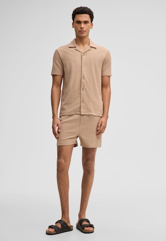 STRELLSON Regular fit Zakelijk overhemd ' Filip ' in Beige