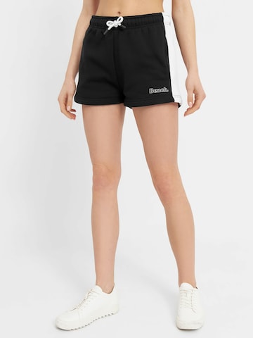 Regular Pantalon de sport 'Kelis' BENCH en noir : devant