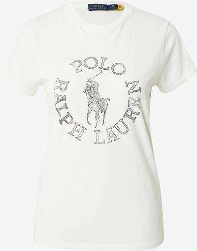 Polo Ralph Lauren Тениска 'WELLNESS' в сиво / мръсно бяло, Преглед на продукта