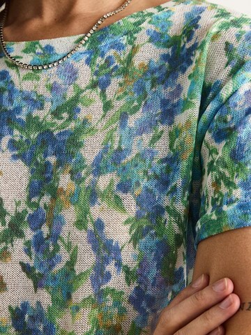 Maglietta di Bianco Lucci in blu