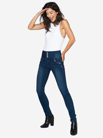 Skinny Jean KOROSHI en bleu