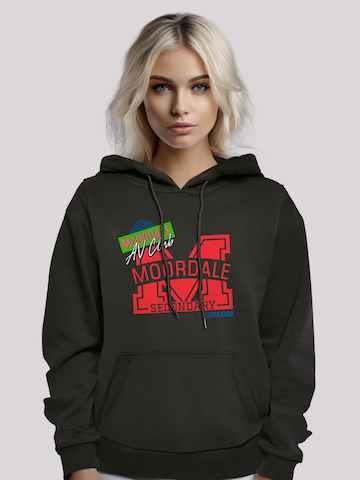 F4NT4STIC Sweatshirt in Black: front