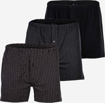 Yourbasics Boxer shorts in Black: front