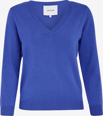 minus Pullover 'Milla' in Blau: Vorderseite