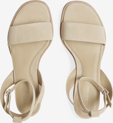 Calvin Klein Sandale in Beige