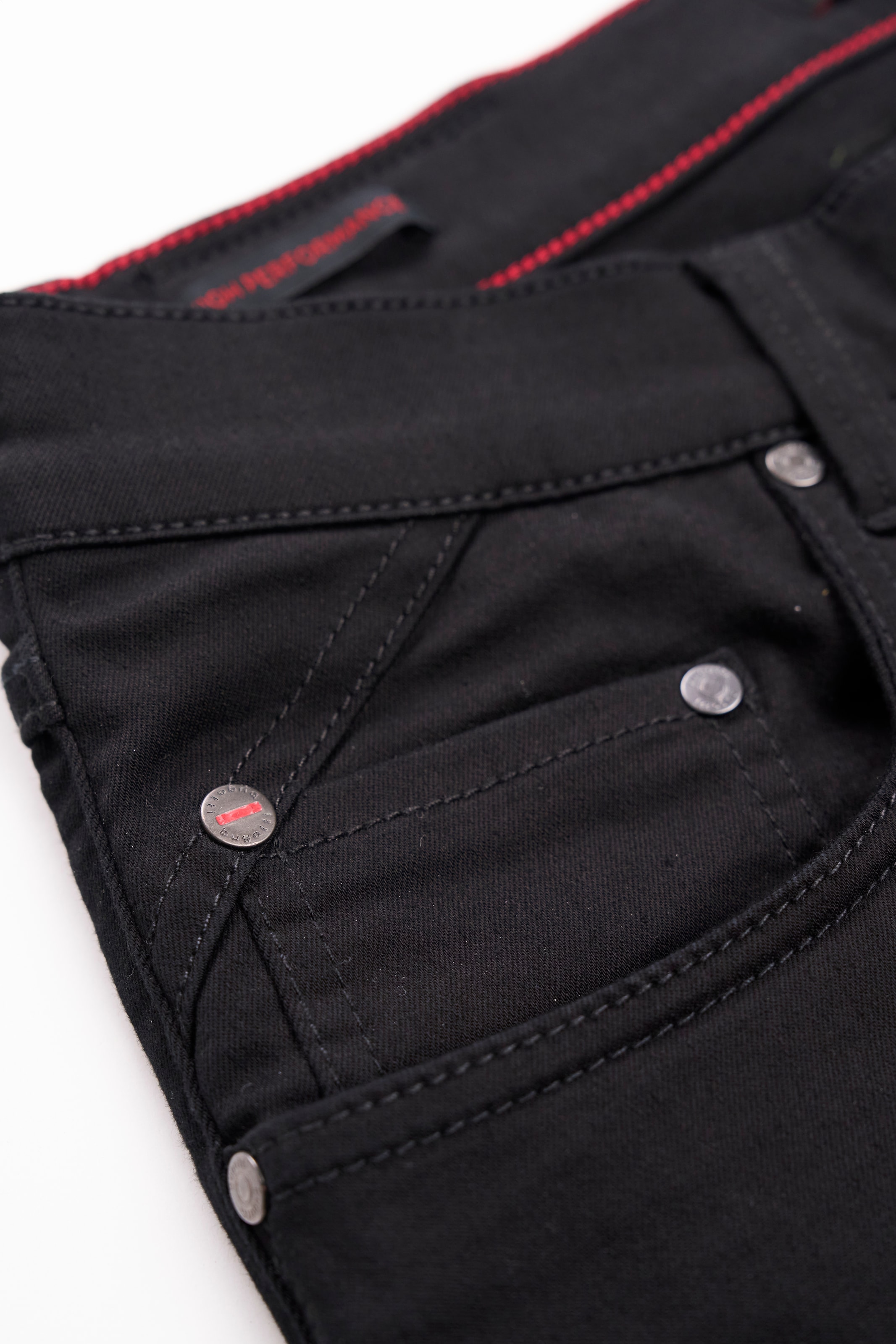 Slimfit Jeans di bugatti in nero